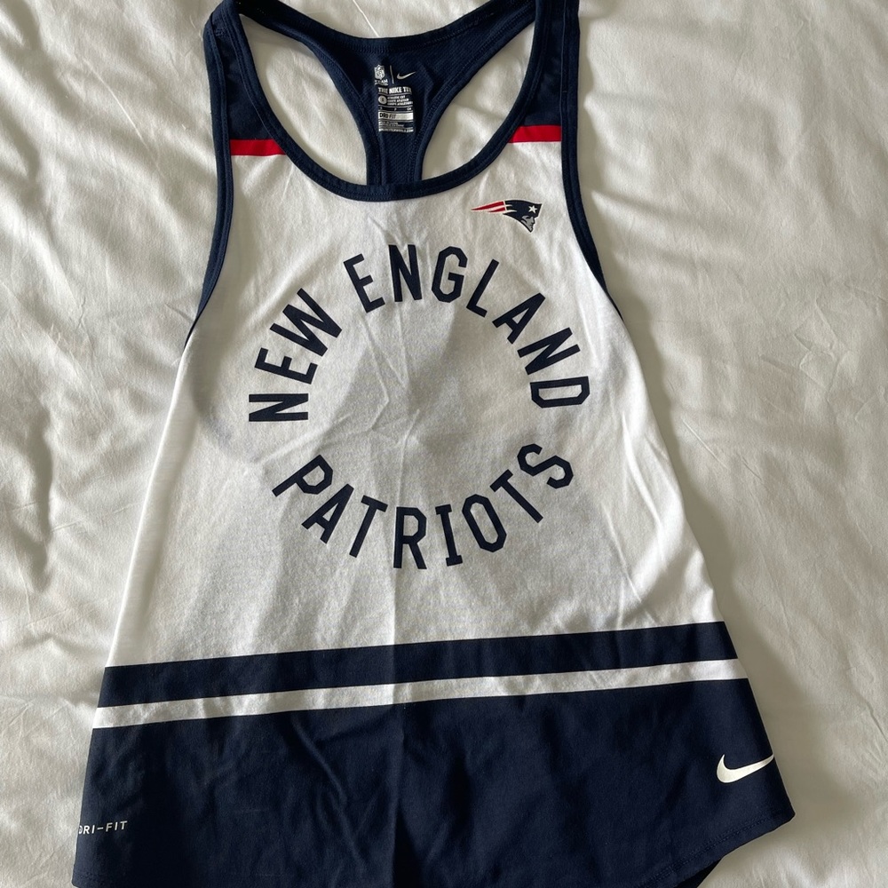 New England Patriots Nike tank top